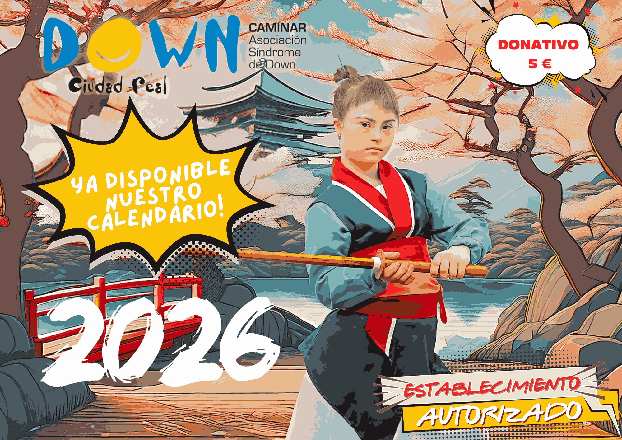 Down Caminar celebra 20 años con su calendario solidario 2026 inspirado en Disney