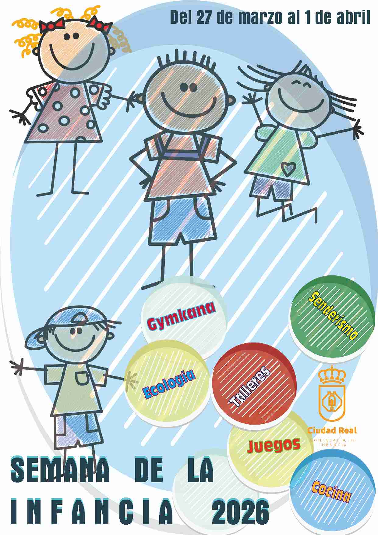 El Ayuntamiento de Ciudad Real organiza Semana de la Infancia 2026 en Semana Santa