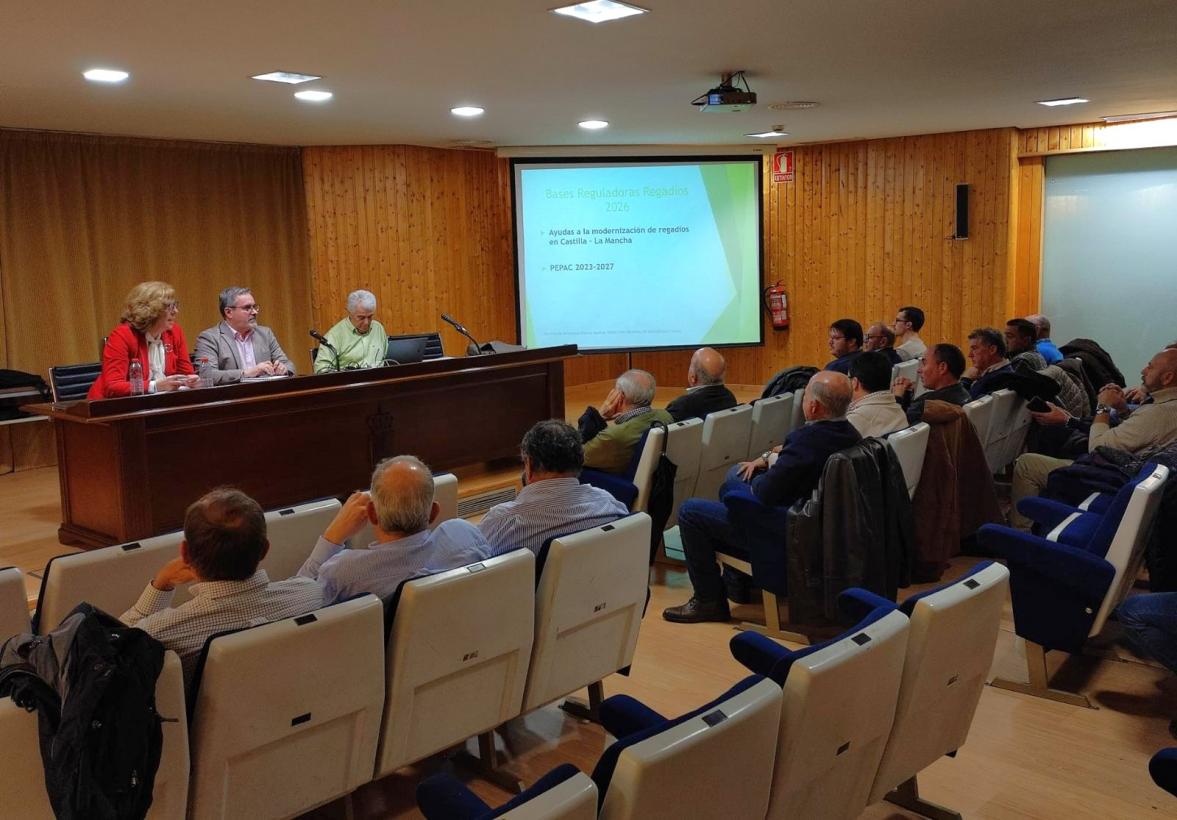 El Gobierno de García-Page impulsa la modernización de los regadíos en Ciudad Real