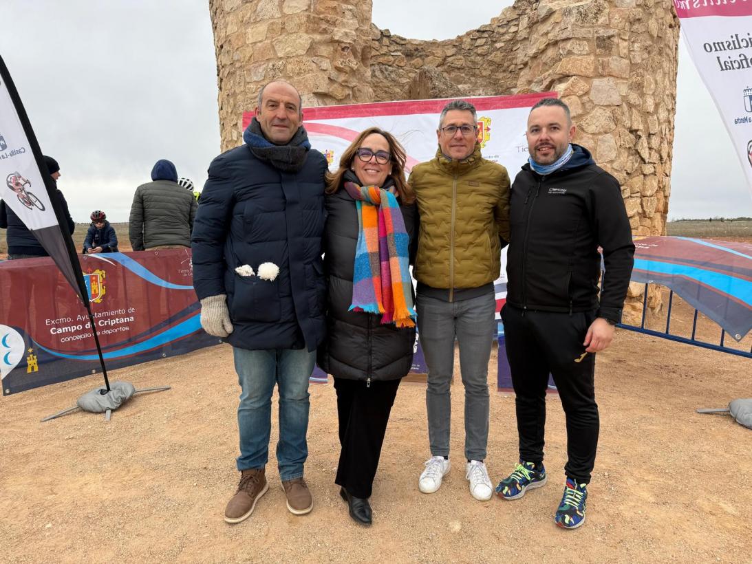 El Gobierno regional apoya el 1 Ciclocross Tierra de Gigantes en Castilla-La Mancha