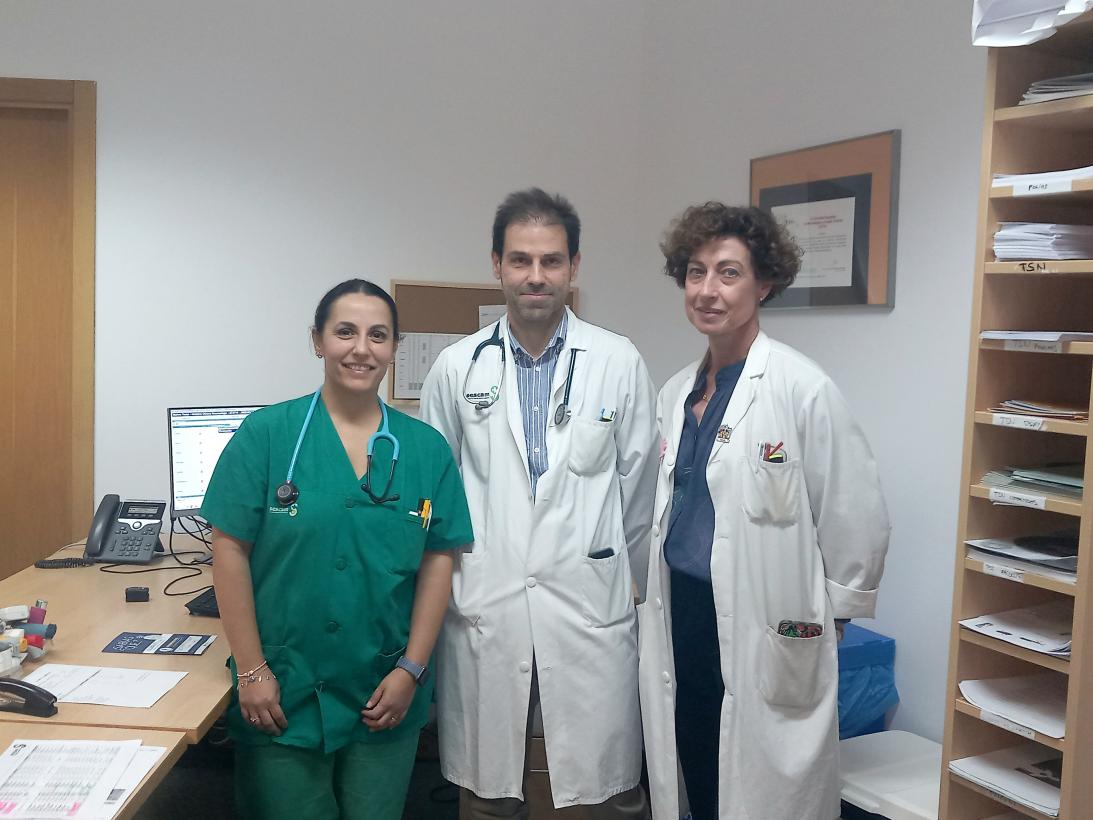 El Hospital General Universitario de Ciudad Real, acreditado para la formación de especialistas en Neumología, forma residentes MIR