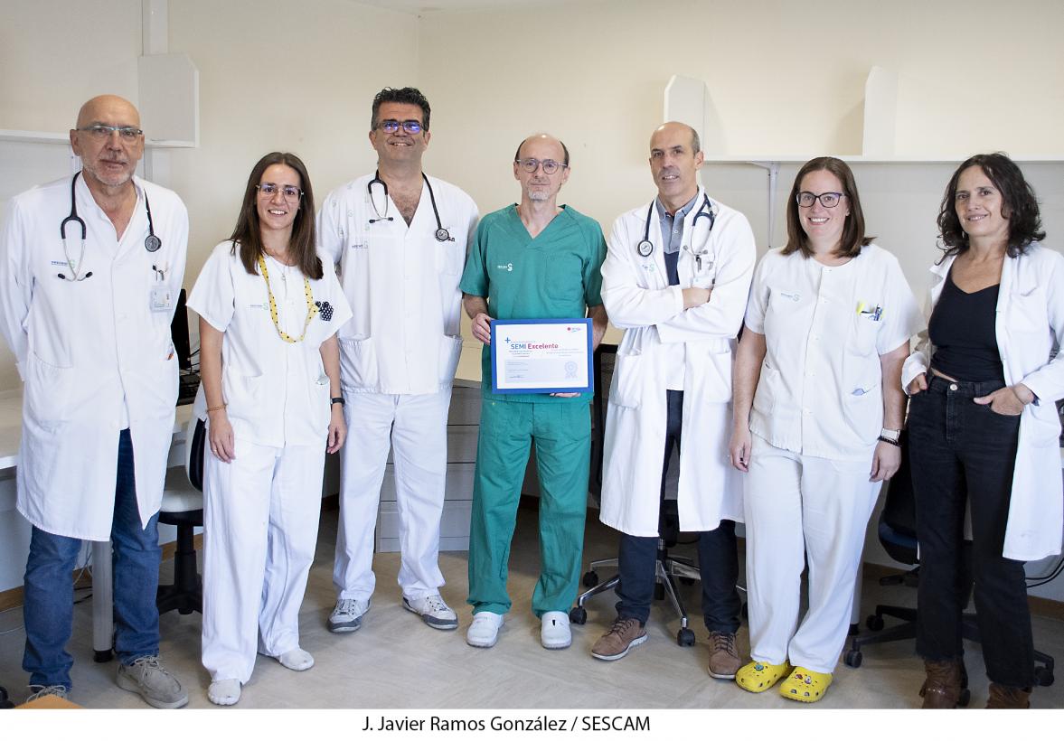 La Unidad de Continuidad Asistencial Primaria-Interna de la Gerencia de Guadalajara obtiene acreditación SEMI