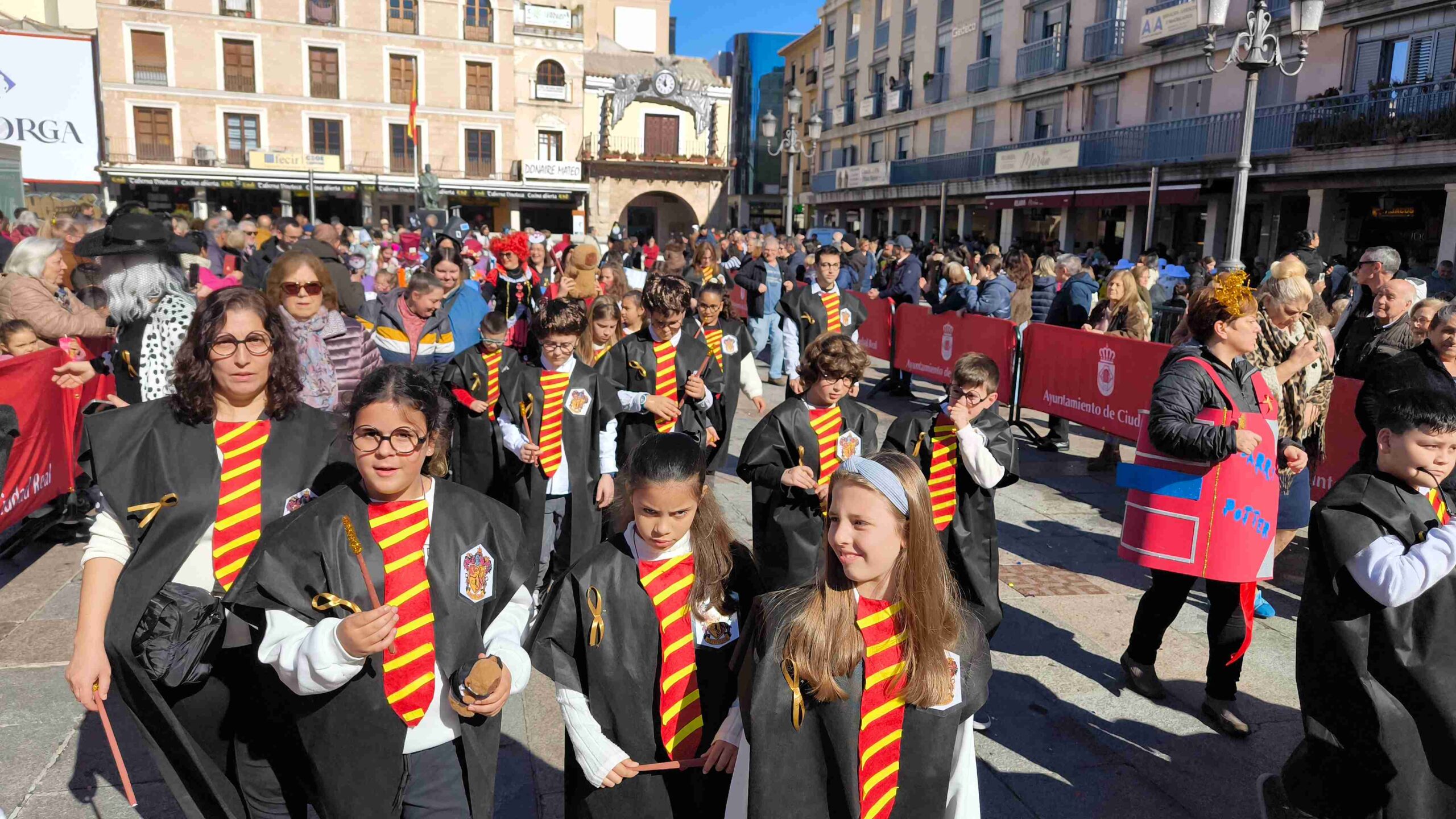 Más de 4.000 escolares participan en el Desfile Escolar de Carnaval de Ciudad Real