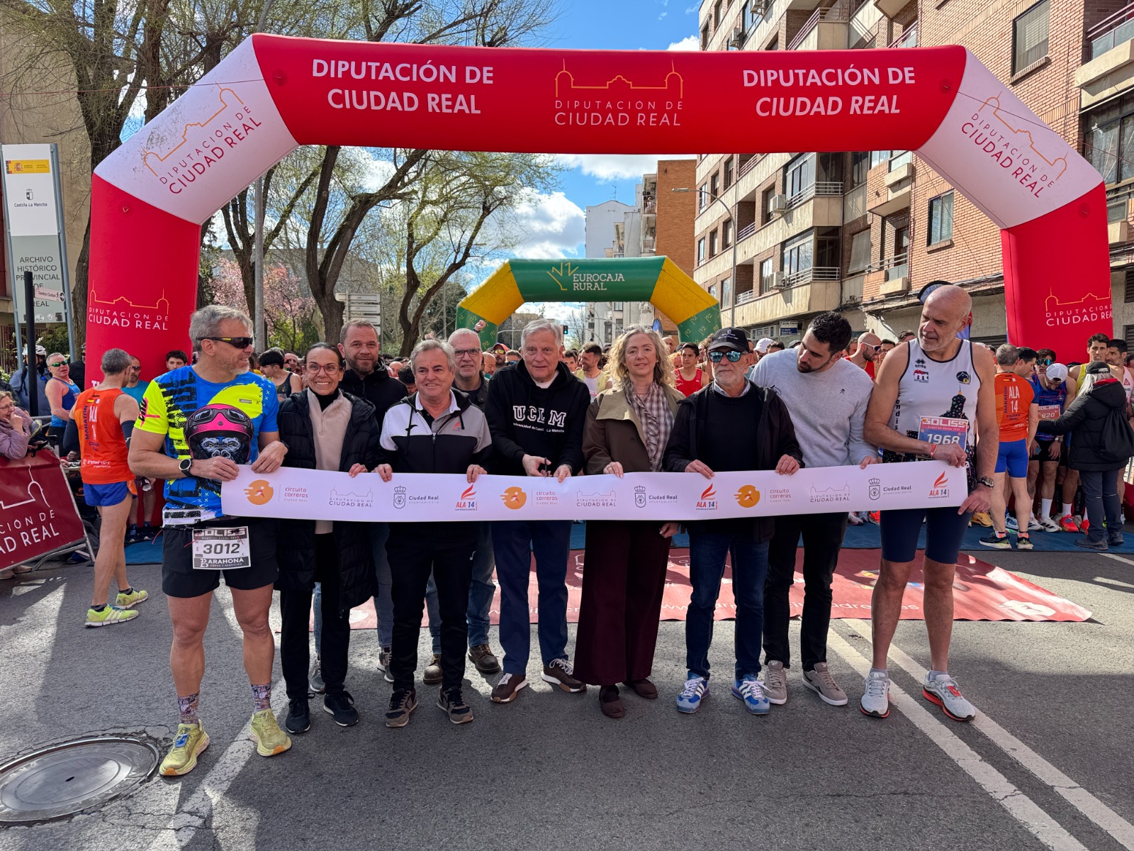 Mohamed Massat y Noelia Poquet ganan la Carrera Urbana de Ciudad Real