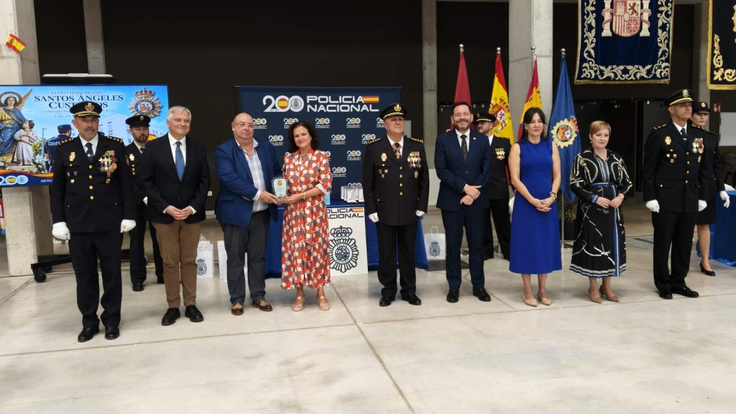 canizares destaca la colaboracion de la policia nacional para una ciudad real