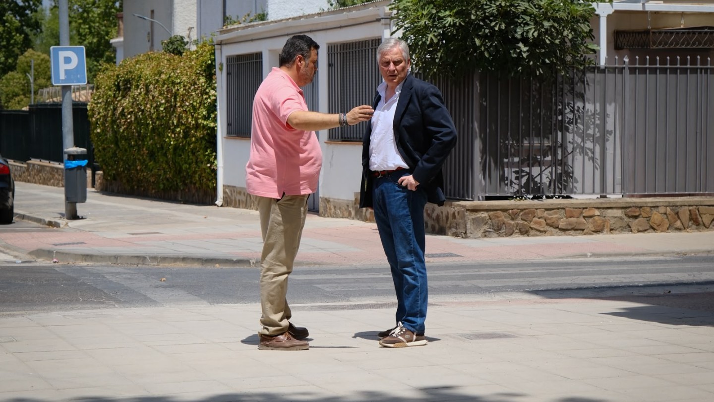 canizares visita obras de mejora en el barrio del pilar por 110 000