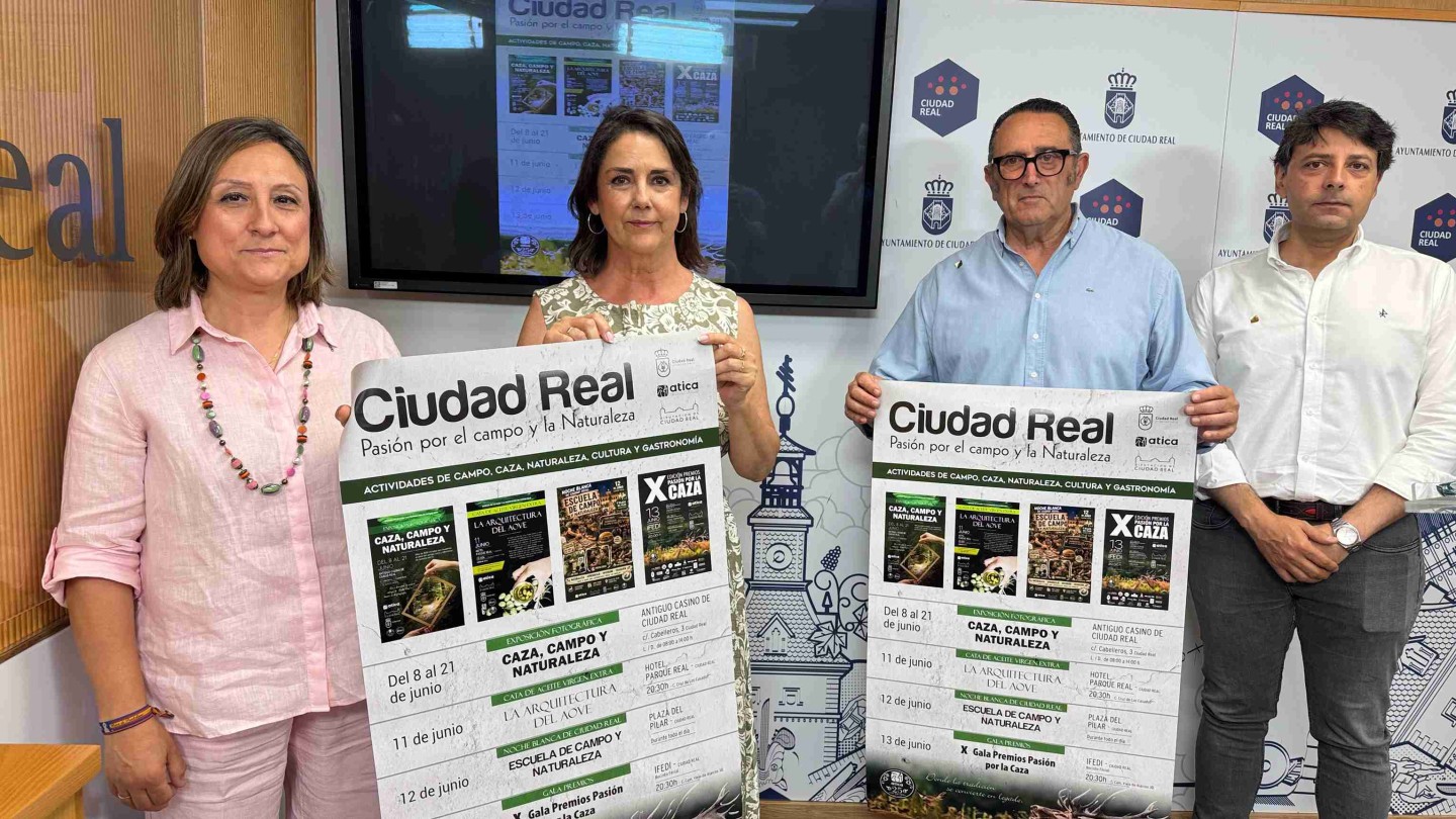 ciudad real acoge citas cinegeticas y culturales del 8 al 21 de