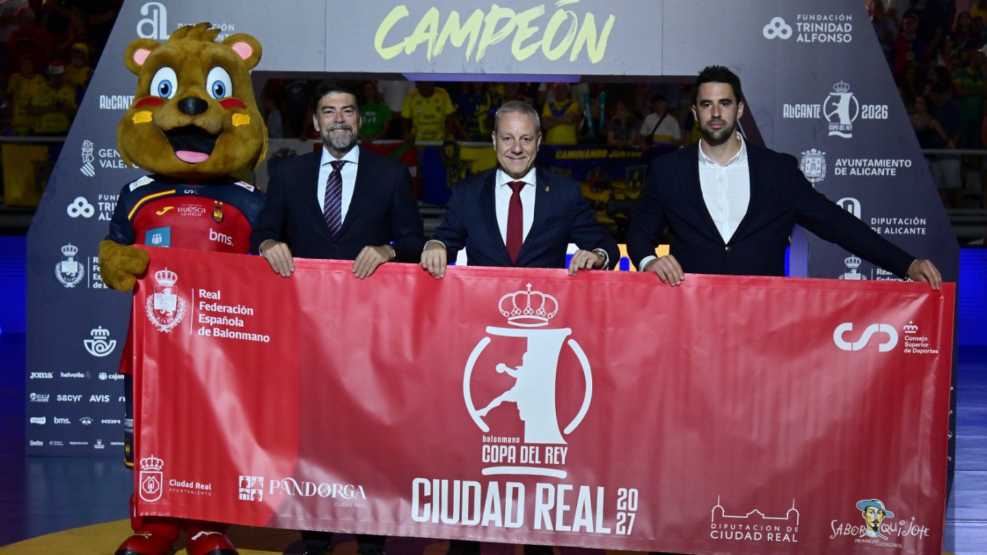 ciudad real asume la sede de la copa del rey de balonmano