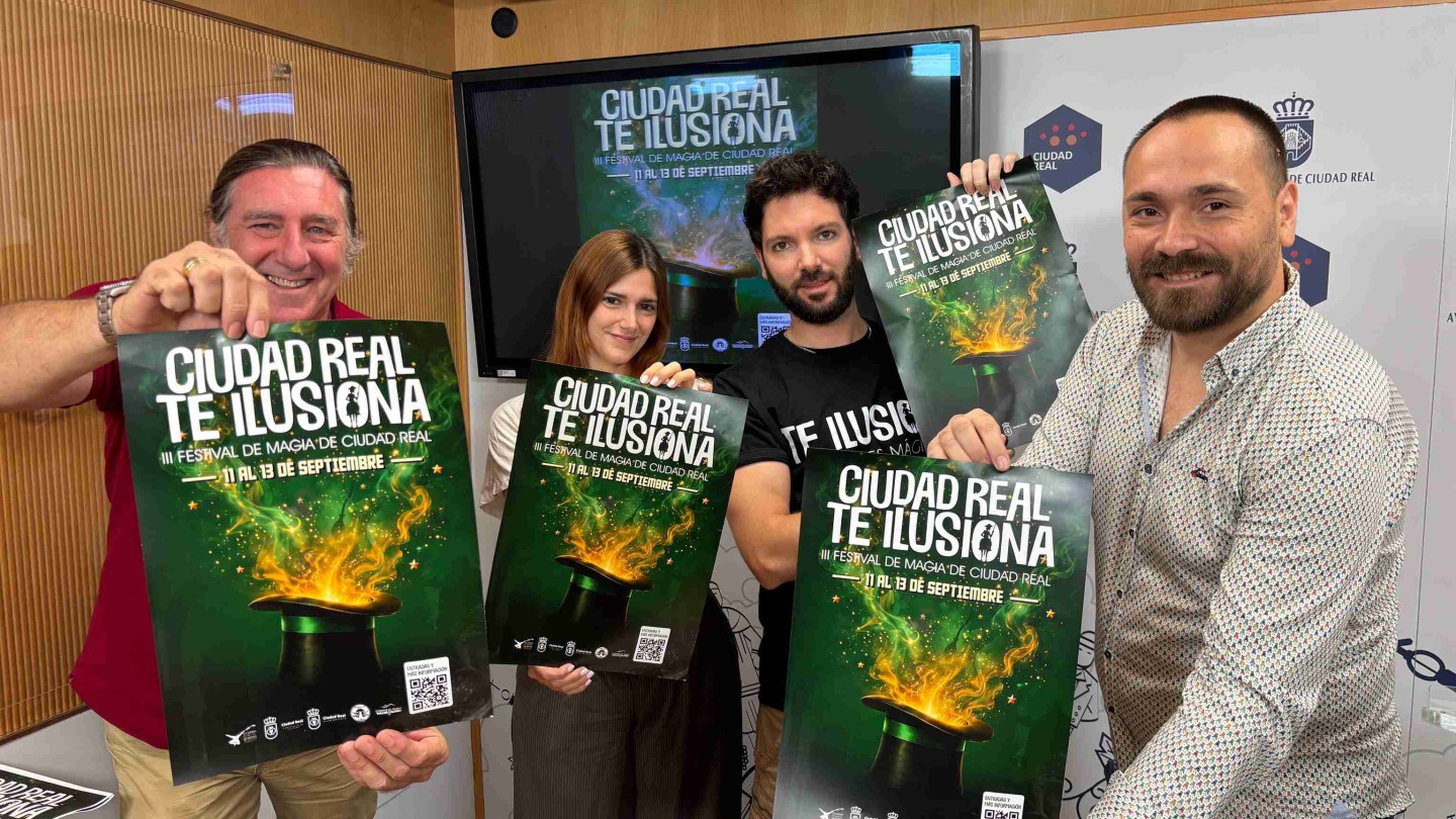 ciudad real celebra la 3a edicion del festival de magia este fin de