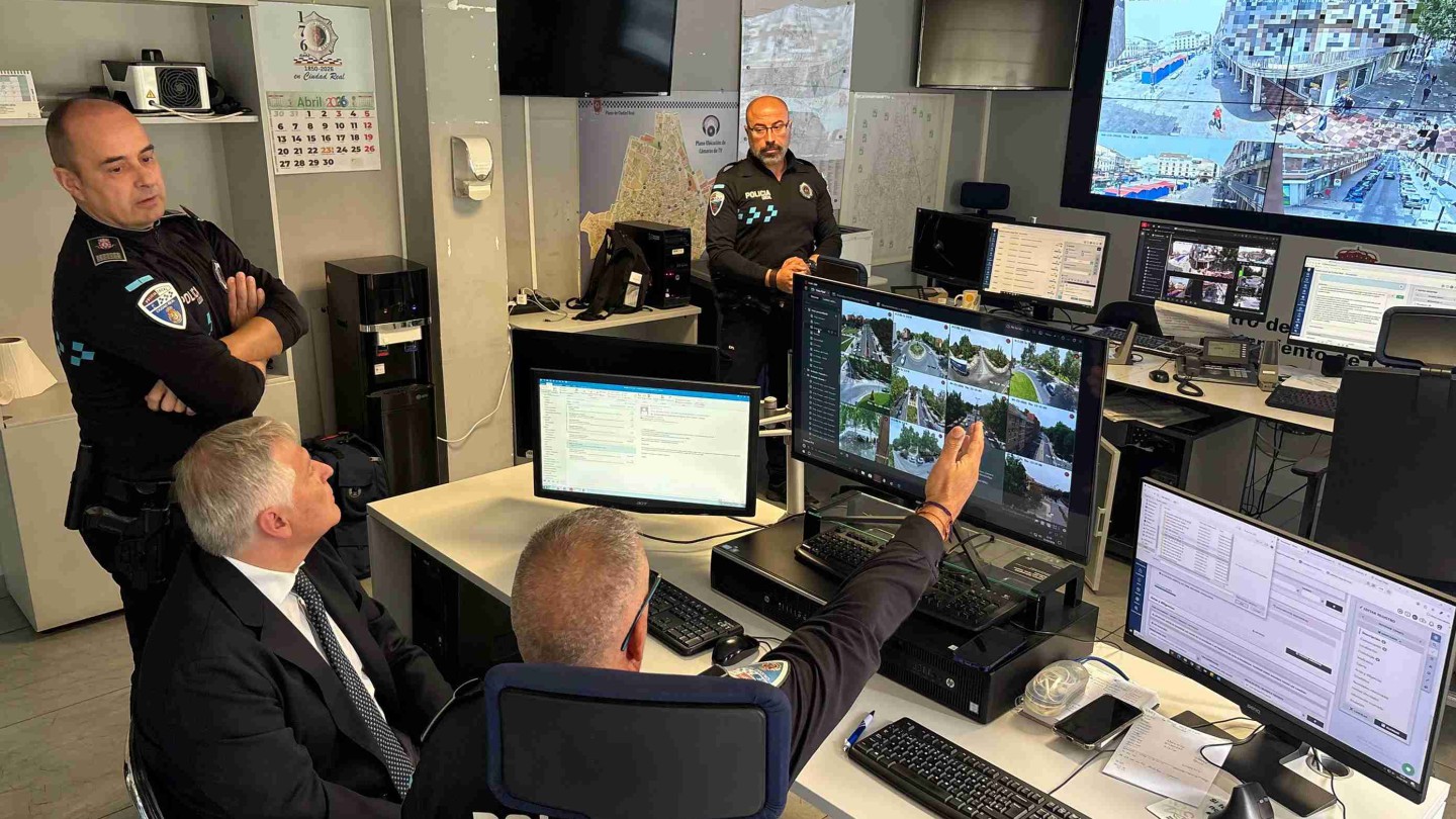 ciudad real refuerza la seguridad ciudadana con nuevas camaras de vigilancia y futuros