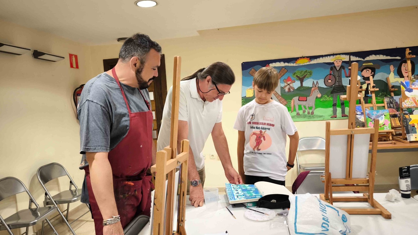 el 16o curso de pintura infantil lopez villasenor arranca en el museo del