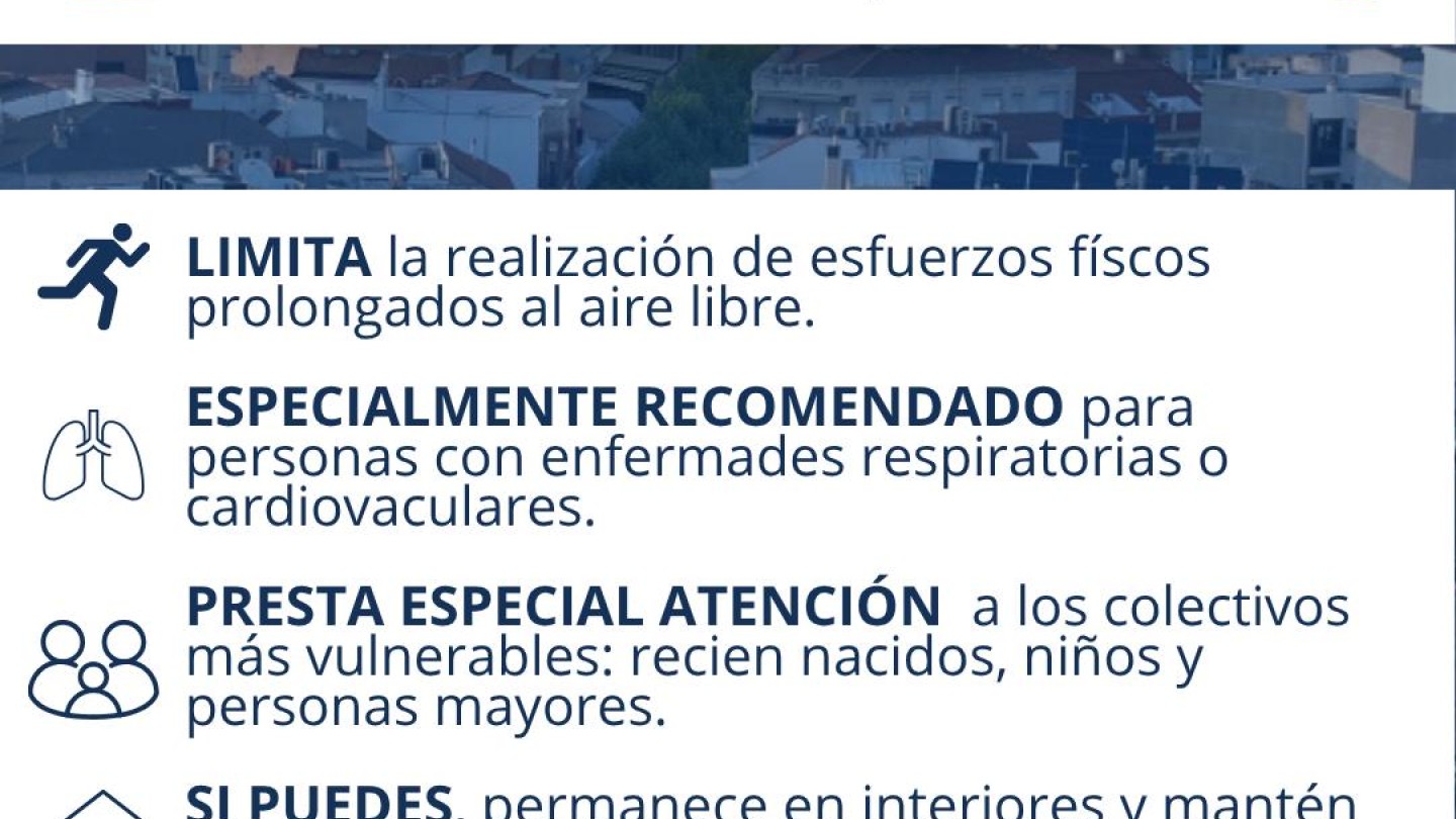 el ayuntamiento de ciudad real recomienda extremar precauciones ante posible humo de incendios