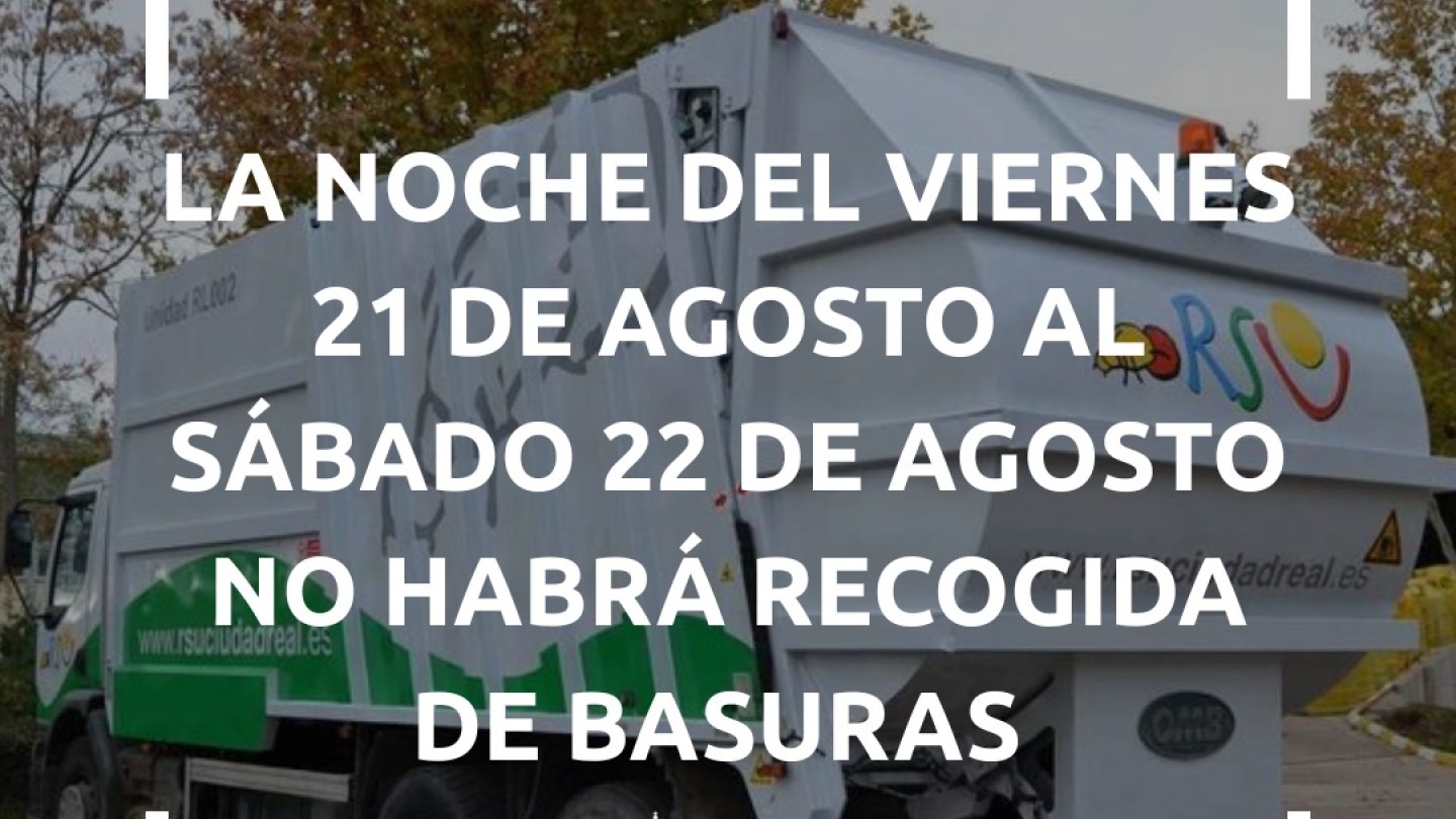 el consorcio rsu suspende la recogida en ciudad real la noche 21 22 de