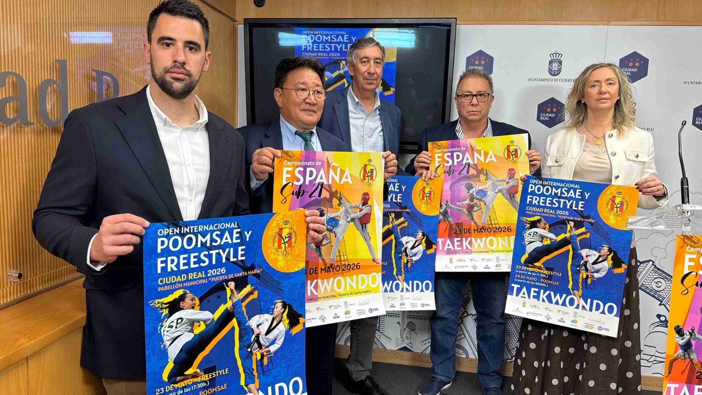 el mejor taekwondo compite en ciudad real con cerca de 1 000