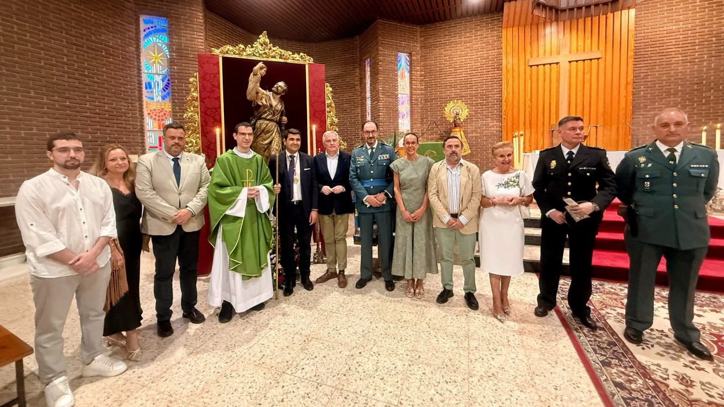 los conductores ciudadrealenos celebran san cristobal con procesion y bendicion de