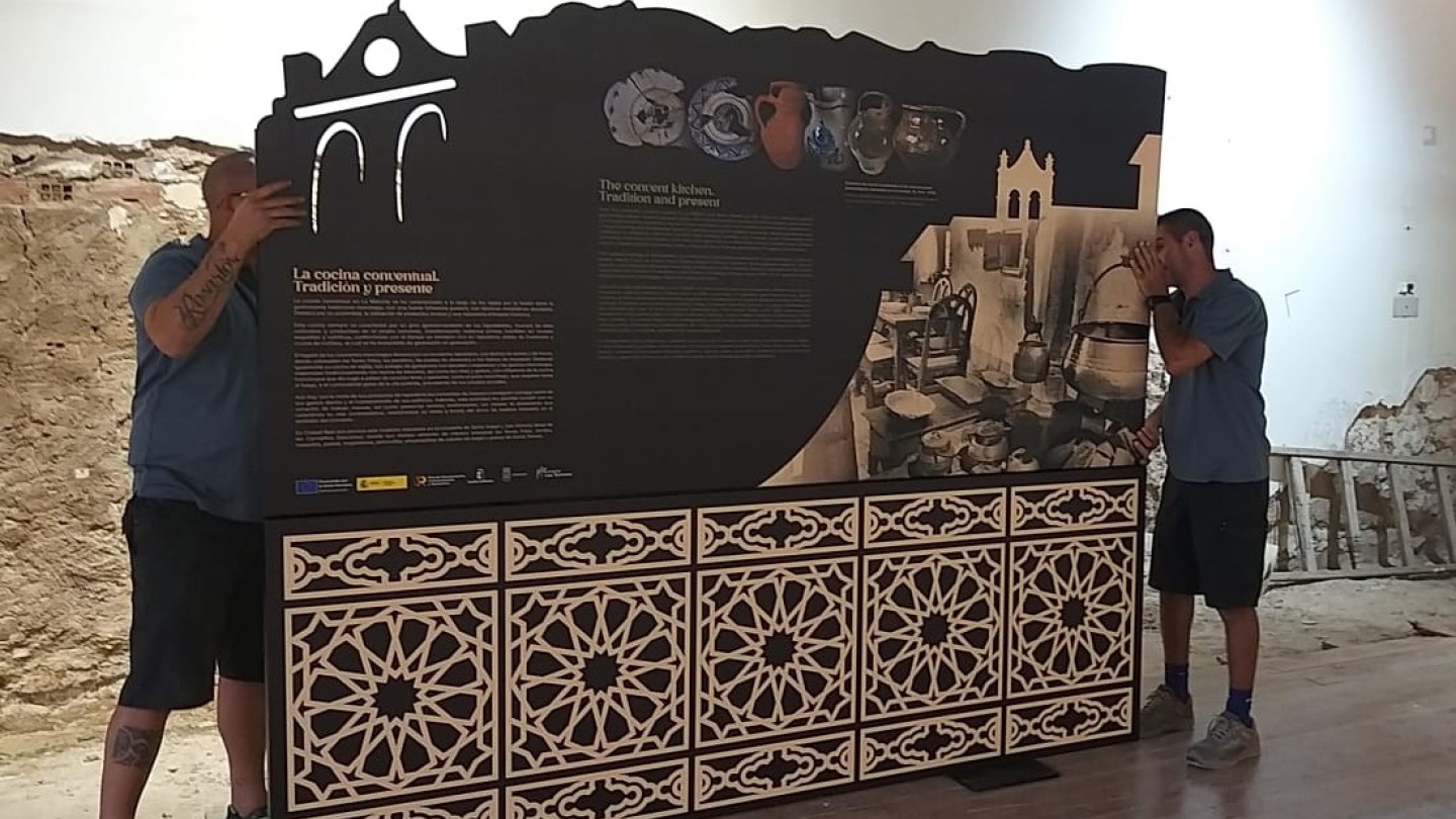 los trabajos de musealizacion del convento de las terreras avanzan para ser referente